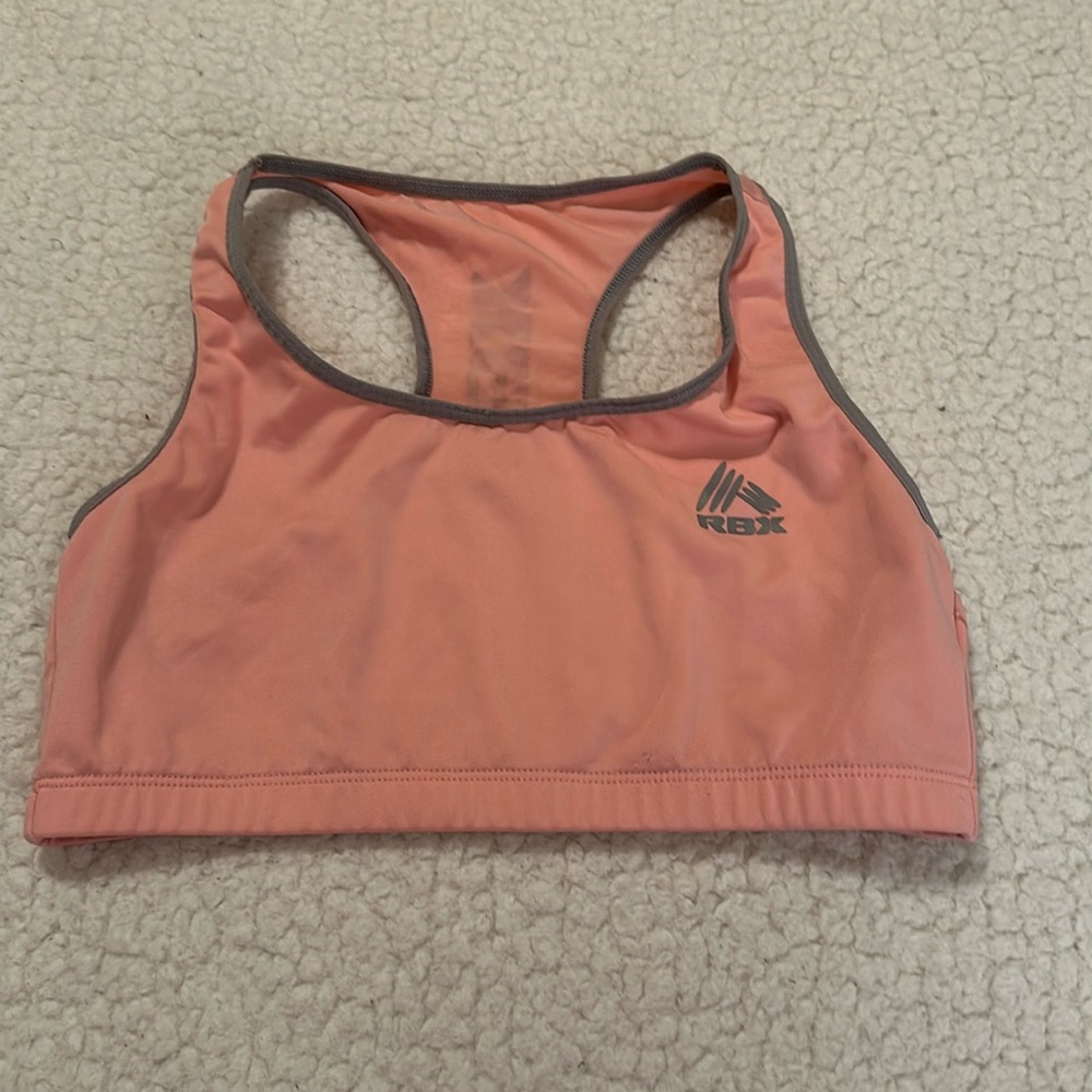 RBX girls sports bra / Tag removed / measurements in pics / T-106